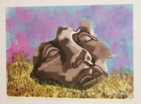 site hoogdruk (kartondruk), Scheveningen, Beelden aan Zee