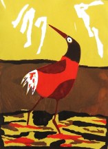 zeefdruk vrije vogel 3